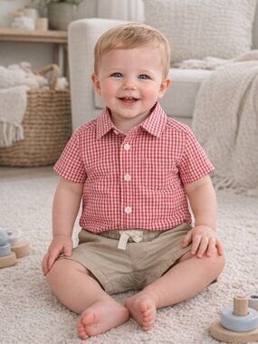 NWT Little Planet Baby Toddler Boys 2-Piece Outfit Set Organic Cotton July 4th